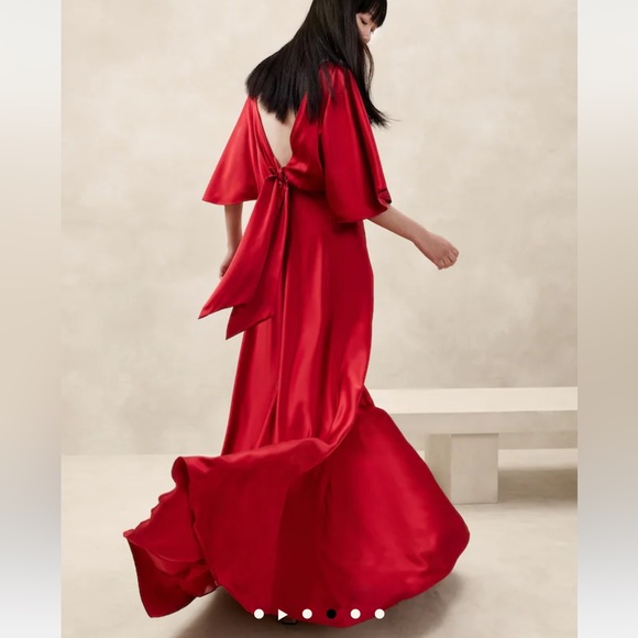 Banana Republic silk maxi dress - Picture 5 of 12